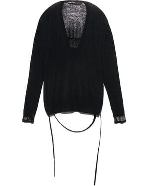 Bimba Y Lola Pullover Mit V-Ausschnitt - Schwarz