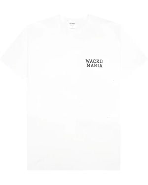Wacko Maria クルーネック Tシャツ - ホワイト