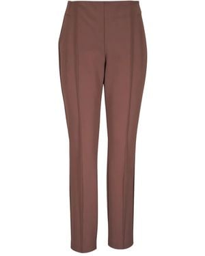 Lafayette 148 New York Gramercy パンツ - ブラウン
