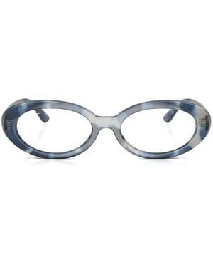 Ray-Ban Gafas Con Montura Oval - Blanco