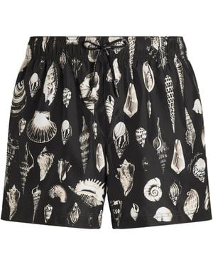Dolce & Gabbana Zwembroek Met Print - Zwart