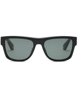Roberto Cavalli X Fausto Puglisi Rectangle-Frame Sunglasses - Grey