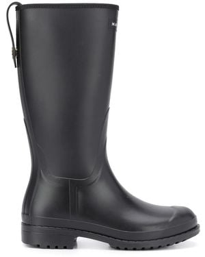 Mackintosh Abington Short Wellington Boots - Black