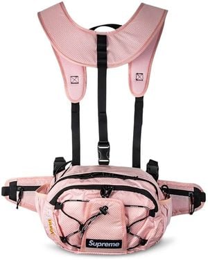 Supreme Riñonera tipo arnés - Rosa