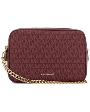 MICHAEL Michael Kors Umhängetasche mit Monogramm-Print - Lila