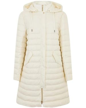 Herno Hooded Padded Jacket - White