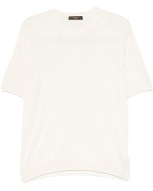 Zanone T-Shirt Girocollo - Bianco