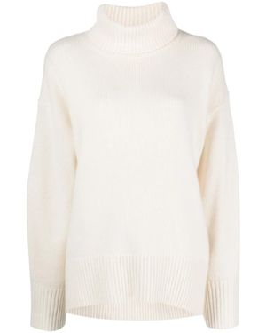 arch4 Kaschmirpullover Mit Rollkragen - Weiß