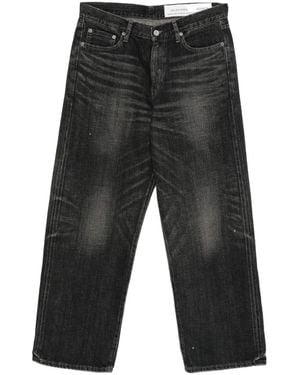 Neighborhood Jean À Taille Ceinturée - Gris