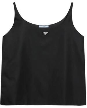 Prada Canotta Re-Nylon - Nero
