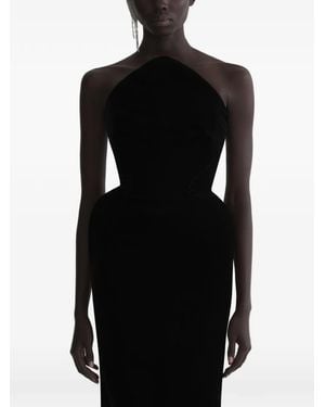 Mugler Re/Edit Le Ritz Gown - Black