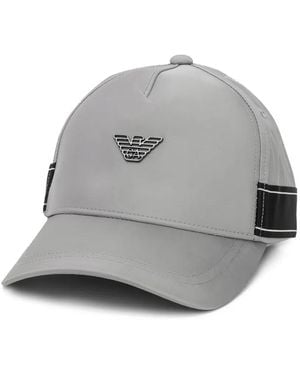 Emporio Armani Casquette À Logo Eagle - Gris