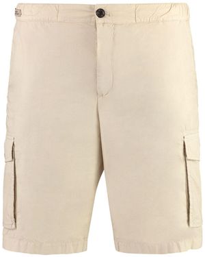 Paul & Shark Cotton Shorts - Natural