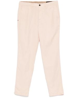 White Sand Pantalones rectos con pinzas - Neutro