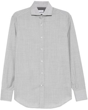 Brunello Cucinelli Long Sleeve Shirt - White