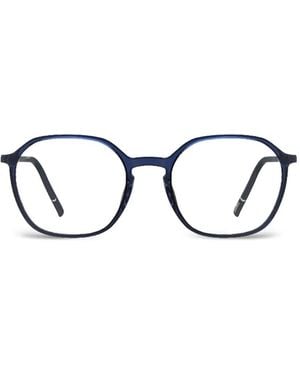 Silhouette Gafas Con Montura Geométrica - Negro