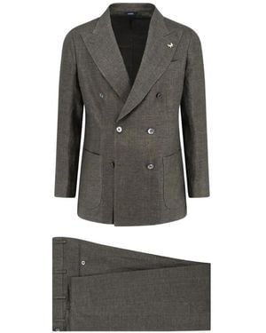 Tombolini Zero Gravity Double-Breasted Suit - Grey