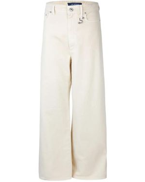 Sportmax Bomuld ジーンズ - ホワイト