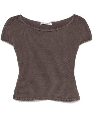Our Legacy Sculpt T-Shirt - Brown