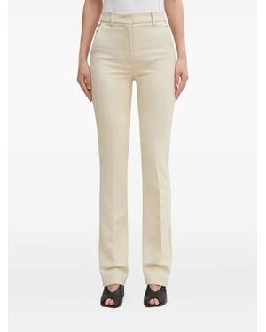 Sportmax Split Trousers - Natural
