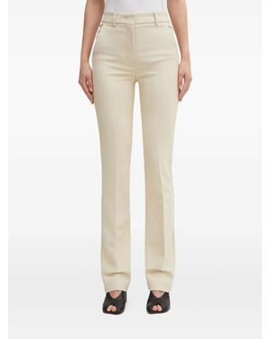 Sportmax Split Pants - Natural