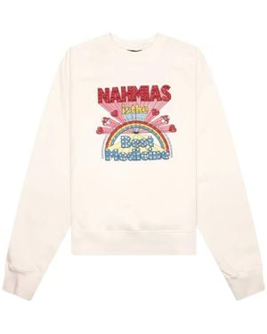 NAHMIAS Sweater Met Grafische Print - Wit