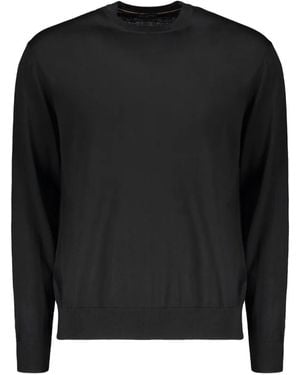 Paul & Shark Fine-Knit Long-Sleeve Jumper - Black