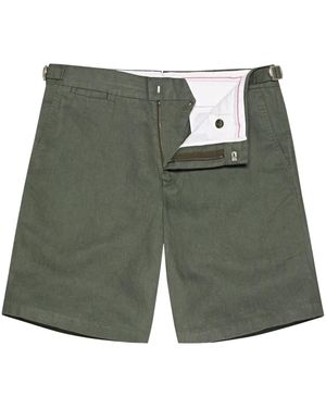 Orlebar Brown バックルストラップ ショートパンツ - グリーン