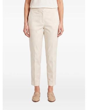 Brunello Cucinelli Pantalones De Vestir Capri - Neutro