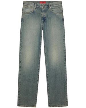 424 Five-Pocket Loose-Fit Jeans - Green