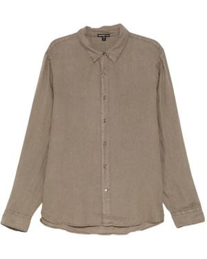 James Perse Lightweight Linen Shirt - Natural