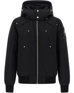 Moose Knuckles Ballistic Hooded Jacket - Black