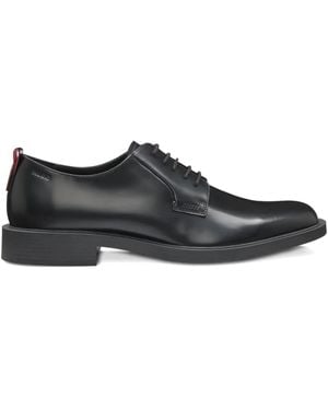 HUGO Leather Derby Shoes - Black