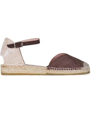 Ron White Yulia Woven Espadrilles - Brown