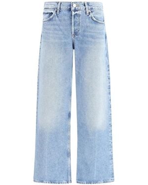 Agolde Jeans Met Vijf Zakken - Blauw