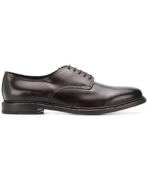 Dell'Oglio Lace-Up Derby Shoes - Brown
