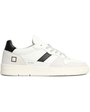 Date Hill Leather Trainers - White