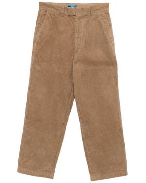 SPORT b. by agnès b. Corduroy Wide-Leg Trousers - Natural