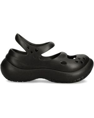 Crocs™ Phaedra Perforated Slip-Ons - Black