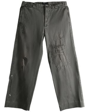 Enfants Riches Deprimes Soso's Repaired Trousers - Grey