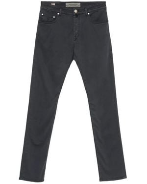 Hand Picked Ravello Slim-Fit Pants - Gray