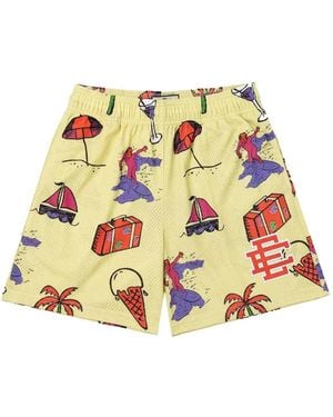 Eric Emanuel Logo Printed Shorts - White