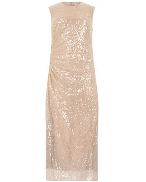 Veronica Beard Kimberly Sequin Midi Dress - White