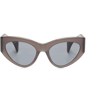 Gucci Cat-Eye Sunglasses - Grey