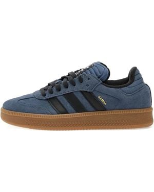 adidas Sneakers Samba Con Righe - Blu