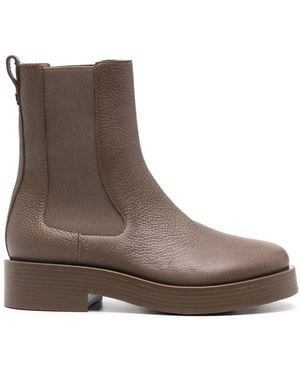 Casadei Status Beatles Boots Shoes - Brown