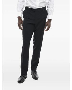 Corneliani Pantalones Con Pinzas - Negro