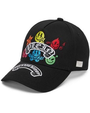 Philipp Plein Smile Baseball Cap - Black