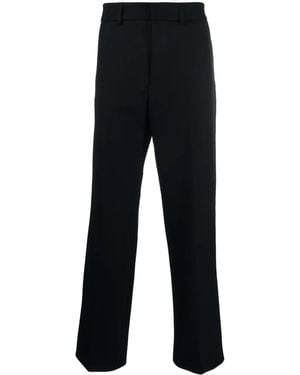 Patrizia Pepe ミッドライズ ストレートパンツ - ブラック