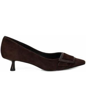 Bibi Lou Pumps Mit Spitzer Kappe - Braun